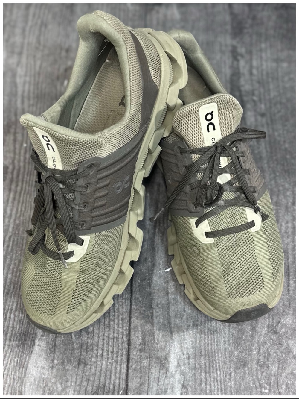 On Cloud Cloudswift AD Running Sneakers in Olive/Thorn [S8510]